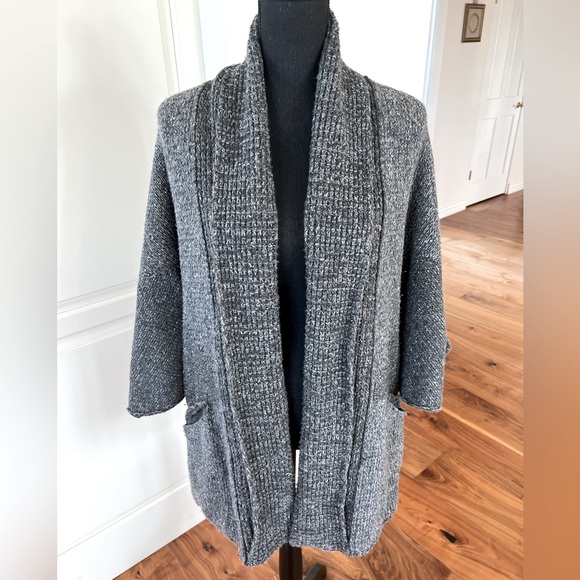 WHITE+WARREN HEAVY KNIT WOOL BLEND SWEATER VEST W/POCKETS SUPER WARM SZ-S 🥰 - Picture 1 of 6